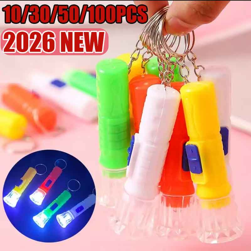 Party Games Children - 10/30/50/100 шт. Миниатюрные детские светодиодные фонарики-игрушки