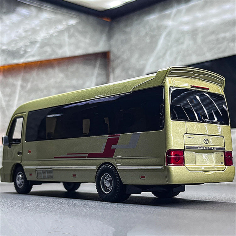 Party Games Bus - Модель автобуса Coaster 1:32 из сплава,