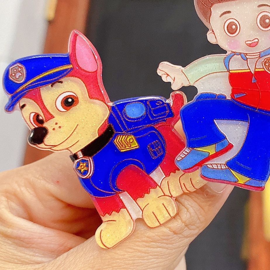 Party Games Children - Стильные милые акриловые заколки-уточки с мультяшными