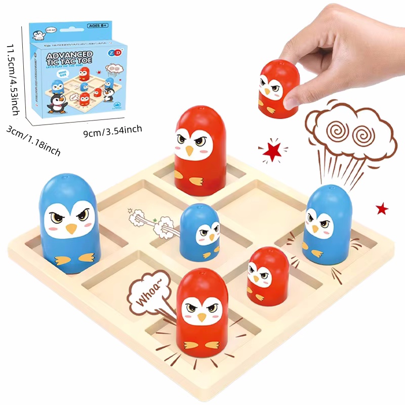 Party Games Competition - Миниатюрная усовершенствованная настольная игра «Крестики-нолики» для