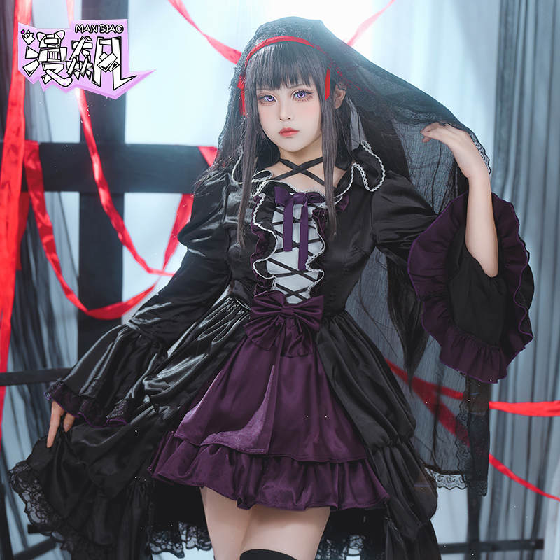 Party Games New - Akemi Homura Косплей Костюм Puella Magi