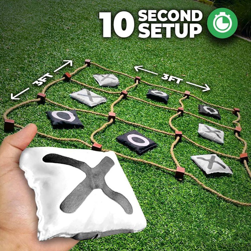 Гигантская игра в крестики-нол – обзор и цена Tic Tac Toe Giant