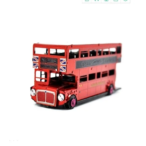 Автобусы 3D металлический пазл – обзор и цена Party Games Bus