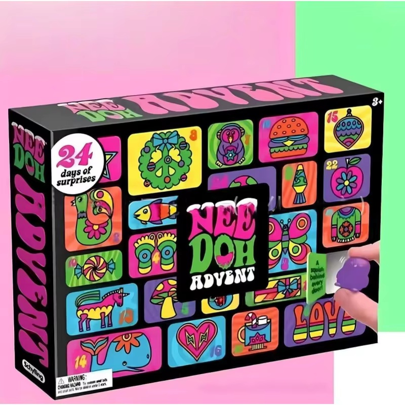 Новый адвент-календарь Needoh  – обзор и цена Party Games Children